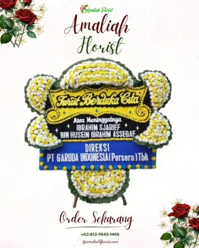 Papan Bunga Duka di Camba Berua
